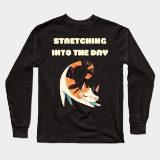 Good Morning Stretch Long Sleeve T-Shirt